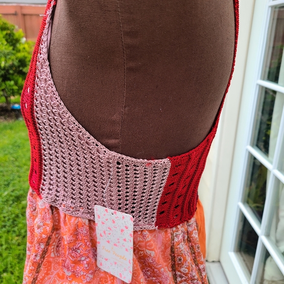 Free People Katie Crochet Bodice Dress - Picture 7 of 7